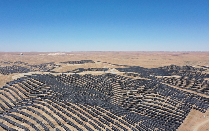 內(nèi)蒙古包頭市固陽縣20萬千瓦黃河經(jīng)濟(jì)帶生態(tài)綜合治理光伏發(fā)電示范項(xiàng)目